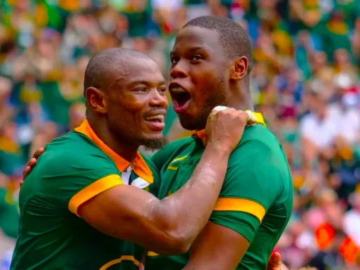 Springboks and Sharks full-back, Aphelele Fassi, has credited his coaches and senior teammates for his outstanding performances in 2024, both at club and international levels. Fassi, who has been one of the standout players for the Springboks this year, began the season on the fringes of the national team's starting lineup. However, by the end of the Rugby Championship, he had cemented himself as the first-choice full-back for the world champions.